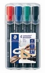 STAEDTLER Маркер Staedtler Lumocolor Permanent, кръгъл връх 2, 0 мм, асортимент (4) (352 WP4)