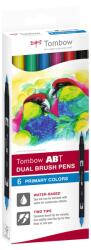 Tombow Marker ABT Dual Brush 6C-1 Основен картон (6) (ABT-6C-1)