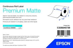 Epson Epson Premium Matte roll, непрекъсната ролка - 203 mm × 60 m (C33S045739)
