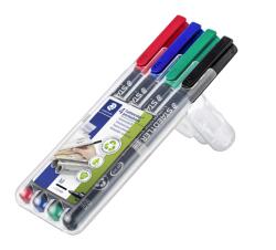 STAEDTLER Маркер Staedtler Lumocolor Permanent 1, 0 мм, асортимент (4) (317 WP4)