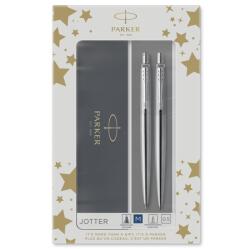 Parker Duosæt Jotter CT химикалка + автоматичен молив сребро (2093256)