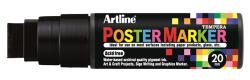 Artline Маркер за плакати Artline 20 черен (EPP-20 BLACK)