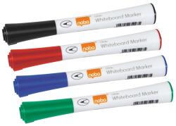 Nobo Маркер WB Glide с кръгъл връх 1mm, асортирани (4) (1902077)