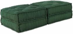 vidaXL Unitate de canapea modulara 2 pcs Verde 140 x 70 x 36 cm GartenMobel Dekor (3315080)