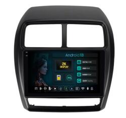 HUB64 Navigatie 2K HUB64 Mitsubishi ASX (2016-2019), 4GB RAM, Android 13, Octacore, Slot Sim 4G, DSP, GPS, Wi-FI, Carplay, Android Auto, USB, Bluetooth, Waze, Touchscreen, 9.5 Inch (HB-6490042K+AD-BGRKIT267