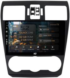 HUB64 Navigatie HUB64 Subaru Forester (2012-2018), 2GB RAM, Android 13, GPS, Wi-FI, Carplay, Android Auto, USB, Bluetooth, Radio, Waze, Touchscreen, 9 inch (HB-649002+AD-BGRKIT334)