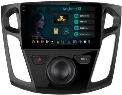 HUB64 Navigatie 2K HUB64 Ford Focus 3 (2011-2019), 4GB RAM, Android 13, Octacore, Slot Sim 4G, DSP, GPS, Wi-FI, Carplay, Android Auto, USB, Bluetooth, Waze, Touchscreen, 9.5 Inch (HB-6490042K+AD-BGRKIT115)