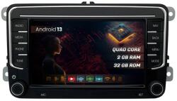 HUB64 Navigatie HUB64 Volkswagen, Skoda, Seat, 2GB RAM, Android 13, GPS, Wi-FI, Carplay, Android Auto, USB, Bluetooth, Radio, Waze, Touchscreen, 7 inch (HB-64VW72GB)