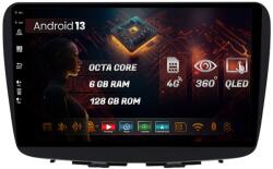 HUB64 Navigatie HUB64 Suzuki Baleno, 6GB RAM, Android 13, Octacore, Slot Sim 4G, DSP, GPS, Wi-FI, Carplay, Android Auto, USB, Bluetooth, Waze, Touchscreen, 9 Inch (HB-649006+AD-BGRKIT310)