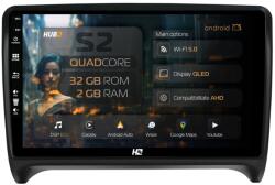 HUB64 Navigatie HUB64 Audi TT, 2GB RAM, Android 13, GPS, Wi-FI, Carplay, Android Auto, USB, Bluetooth, Radio, Waze, Touchscreen, 9 inch (HB-649002+AD-BGRKIT426)