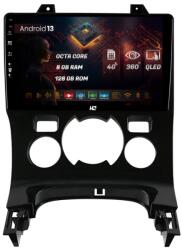 HUB64 Navigatie HUB64 Peugeot 3008/5008, 8GB RAM, Android 13, Octacore, Slot Sim 4G, DSP, GPS, Wi-FI, Carplay, Android Auto, USB, Bluetooth, Waze, Touchscreen, 9 Inch (HB-649008+AD-BGRKIT259)