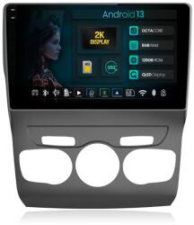 HUB64 Navigatie 2K HUB64 Citroen C4L (2011-2016), 8GB RAM, Android 13, Octacore, Slot Sim 4G, DSP, GPS, Wi-FI, Carplay, Android Auto, USB, Bluetooth, Waze, Touchscreen, 10.36 Inch (HB-64100082K+AD-BGRKIT342