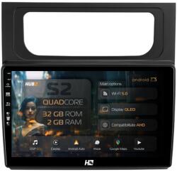HUB64 Navigatie HUB64 Volkswagen Touran (2010-2016), 2GB RAM, Android 13, GPS, Wi-FI, Carplay, Android Auto, USB, Bluetooth, Radio, Waze, Touchscreen, 10.1 inch (HB-6410002+AD-BGRKIT042)