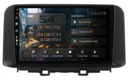 HUB64 Navigatie HUB64 Hyundai Kona (2018+), 4GB RAM, Android 13, Octacore, Slot Sim 4G, DSP, GPS, Wi-FI, Carplay, Android Auto, USB, Bluetooth, Waze, Touchscreen, 10.1 inch (HB-6410004+AD-BGRKIT183V2)