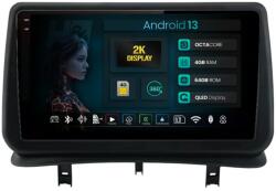 HUB64 Navigatie 2K HUB64 Renault Clio 3 (2005-2013), 4GB RAM, Android 13, Octacore, Slot Sim 4G, DSP, GPS, Wi-FI, Carplay, Android Auto, USB, Bluetooth, Waze, Touchscreen, 9.5 Inch (HB-6490042K+AD-BGRKIT371