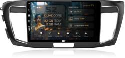 HUB64 Navigatie HUB64 Honda Accord 9 (2013-2017), 2GB RAM, Android 13, GPS, Wi-FI, Carplay, Android Auto, USB, Bluetooth, Radio, Waze, Touchscreen, 10.1 inch (HB-6410002+AD-BGRKIT002)