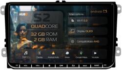 HUB64 Navigatie HUB64 Volkswagen, Skoda, Seat, 2GB RAM, Android 13, GPS, Wi-FI, Carplay, Android Auto, USB, Bluetooth, Radio, Waze, Touchscreen, 9 inch (HB-64VW92GB)