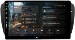 HUB64 Navigatie HUB64 Seat Ibiza (2009-2013), 4GB RAM, Android 13, Quadcore, DSP, GPS, Wi-FI, Carplay, Android Auto, USB, Bluetooth, Waze, Touchscreen, 9 inch (HB-649004L+AD-BGRKIT049)