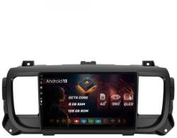 HUB64 Navigatie HUB64 Toyota Proace (2016+), 8GB RAM, Android 13, Octacore, Slot Sim 4G, DSP, GPS, Wi-FI, Carplay, Android Auto, USB, Bluetooth, Waze, Touchscreen, 9 Inch (HB-649008+AD-BGRKIT065V2)