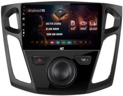 HUB64 Navigatie HUB64 Ford Focus 3 (2011-2019), 6GB RAM, Android 13, Octacore, Slot Sim 4G, DSP, GPS, Wi-FI, Carplay, Android Auto, USB, Bluetooth, Waze, Touchscreen, 9 Inch (HB-649006+AD-BGRKIT115)