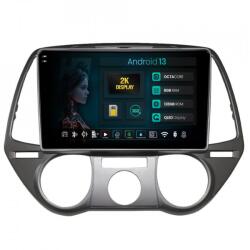 HUB64 Navigatie 2K HUB64 Hyundai I20 (2008-2012), 8GB RAM, Android 13, Octacore, Slot Sim 4G, DSP, GPS, Wi-FI, Carplay, Android Auto, USB, Bluetooth, Waze, Touchscreen, 9.5 Inch (HB-6490082K+AD-BGRKIT219)
