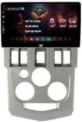 HUB64 Navigatie HUB64 Dacia Logan PH1 (2004-2009), 8GB RAM, Android 13, Octacore, Slot Sim 4G, DSP, GPS, Wi-FI, Carplay, Android Auto, USB, Bluetooth, Waze, Touchscreen, 9 Inch (HB-649008+AD-BGRKIT368)