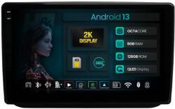 HUB64 Navigatie 2K HUB64 Skoda Fabia (2007-2014), 8GB RAM, Android 13, Octacore, Slot Sim 4G, DSP, GPS, Wi-FI, Carplay, Android Auto, USB, Bluetooth, Waze, Touchscreen, 10.36 Inch (HB-64100082K+AD-BGRKIT046