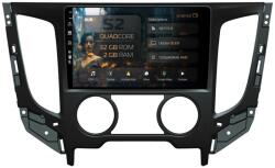 HUB64 Navigatie HUB64 Mitsubishi L200 (2014-2020), 2GB RAM, Android 13, GPS, Wi-FI, Carplay, Android Auto, USB, Bluetooth, Radio, Waze, Touchscreen, 9 inch (HB-649002+AD-BGRKIT273)
