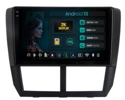 HUB64 Navigatie 2K HUB64 Subaru Forester (2007-2013), 8GB RAM, Android 13, Octacore, Slot Sim 4G, DSP, GPS, Wi-FI, Carplay, Android Auto, USB, Bluetooth, Waze, Touchscreen, 9.5 Inch (HB-6490082K+AD-BGRKIT33