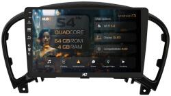HUB64 Navigatie HUB64 Nissan Juke (2010-2015), 4GB RAM, Android 13, Quadcore, DSP, GPS, Wi-FI, Carplay, Android Auto, USB, Bluetooth, Waze, Touchscreen, 9 inch (HB-649004L+AD-BGRKIT168)