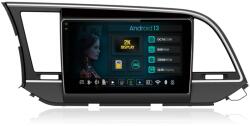 HUB64 Navigatie 2K HUB64 Hyundai Elantra (2015-2018), 8GB RAM, Android 13, Octacore, Slot Sim 4G, DSP, GPS, Wi-FI, Carplay, Android Auto, USB, Bluetooth, Waze, Touchscreen, 9.5 Inch (HB-6490082K+AD-BGRKIT18
