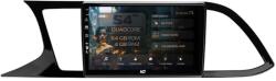 HUB64 Navigatie HUB64 Seat Leon 3 (2014-2020), 4GB RAM, Android 13, Quadcore, DSP, GPS, Wi-FI, Carplay, Android Auto, USB, Bluetooth, Waze, Touchscreen, 9 inch (HB-649004L+AD-BGRKIT047)