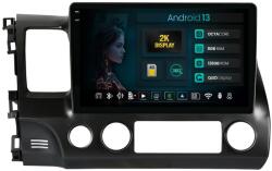 HUB64 Navigatie 2K HUB64 Honda Civic (2005-2012), 8GB RAM, Android 13, Octacore, Slot Sim 4G, DSP, GPS, Wi-FI, Carplay, Android Auto, USB, Bluetooth, Waze, Touchscreen, 10.36 Inch (HB-64100082K+AD-BGRKIT008