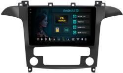 HUB64 Navigatie 2K HUB64 Ford S-Max / Galaxy (2006-2015), 4GB RAM, Android 13, Octacore, Slot Sim 4G, DSP, GPS, Wi-FI, Carplay, Android Auto, USB, Bluetooth, Waze, Touchscreen, 9.5 Inch (HB-6490042K+AD-BGRK