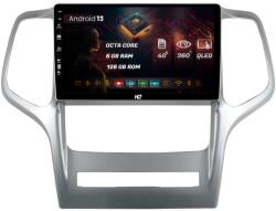 HUB64 Navigatie HUB64 Jeep Grand Cherokee (2010-2013), 6GB RAM, Android 13, Octacore, Slot Sim 4G, DSP, GPS, Wi-FI, Carplay, Android Auto, USB, Bluetooth, Waze, Touchscreen, 9 Inch (HB-649006+AD-BGRKIT297)