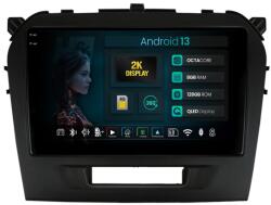 HUB64 Navigatie 2K HUB64 Suzuki Vitara (2015+), 8GB RAM, Android 13, Octacore, Slot Sim 4G, DSP, GPS, Wi-FI, Carplay, Android Auto, USB, Bluetooth, Waze, Touchscreen, 9.5 Inch (HB-6490082K+AD-BGRKIT299)