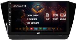 HUB64 Navigatie HUB64 Skoda Superb 3 (2015+), 8GB RAM, Android 13, Octacore, Slot Sim 4G, DSP, GPS, Wi-FI, Carplay, Android Auto, USB, Bluetooth, Waze, Touchscreen, 10.1 Inch (HB-6410008+AD-BGRKIT034)