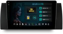 HUB64 Navigatie 2K HUB64 BMW E39/E53/E38, 4GB RAM, Android 13, Octacore, Slot Sim 4G, DSP, GPS, Wi-FI, Carplay, Android Auto, USB, Bluetooth, Waze, Touchscreen, 9.5 Inch (HB-6490042K+AD-BGRKIT396)