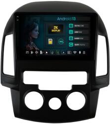 HUB64 Navigatie 2K HUB64 Hyundai I30 (2007-2012), Clima Manuala, 4GB RAM, Android 13, Octacore, Slot Sim 4G, DSP, GPS, Wi-FI, Carplay, Android Auto, USB, Bluetooth, Waze, Touchscreen, 9.5 Inch (HB-6490042K+