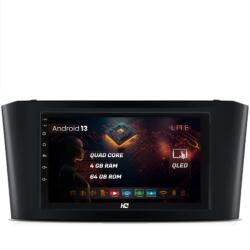 HUB64 Navigatie HUB64 Toyota Avensis (2004-2008), 4GB RAM, Android 13, Quadcore, DSP, GPS, Wi-FI, Carplay, Android Auto, USB, Bluetooth, Waze, Touchscreen, 7 inch (HB-641004L+AD-BGRTO0062DIN)
