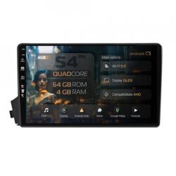 HUB64 Navigatie HUB64 Ssangyong Actyon-Kyron (2005-2011), 4GB RAM, Android 13, Quadcore, DSP, GPS, Wi-FI, Carplay, Android Auto, USB, Bluetooth, Waze, Touchscreen, 9 inch (HB-649004L+AD-BGRKIT439)