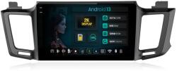 HUB64 Navigatie 2K HUB64 Toyota RAV4 (2013-2018), 8GB RAM, Android 13, Octacore, Slot Sim 4G, DSP, GPS, Wi-FI, Carplay, Android Auto, USB, Bluetooth, Waze, Touchscreen, 10.36 Inch (HB-64100082K+AD-BGRKIT060