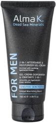 Alma K 2 az 1-ben borotválkozás utáni és hidratáló gélkrém Nyugtató SymCalmin® Green komplexszel Aftershave 100 ml Férfi