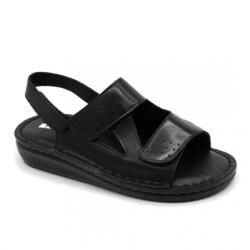 LEON 320 LEON Comfort női bőr szandál (LEON7194-fekete35)