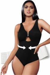 Linovit Costum de baie întreg | Corset modelator | Negru | Linovit - Black, 2XL (S14N2XL) Costum de baie dama