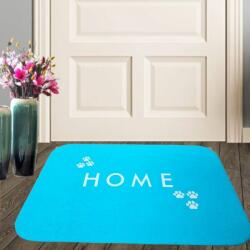 Kotonia Home Covor de intrare Home antiderapant, 100% pvc - 38x55 cm, turquoise (004310) Pres