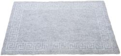 Kotonia Home Covoras intrare antiderapant - Decor Greek Border uni, 45x75 cm, 100% pvc, gri mediu (002956) Pres