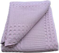 Kotonia Home Cuvertura Kotonia Home - Waffle, 220x240 cm, 100% bumbac - lila (004728)