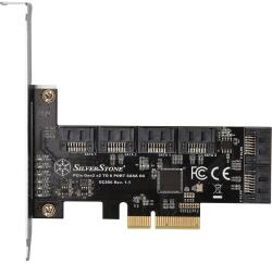 SilverStone Adaptor PCI-Express SilverStone ECS06, 6 x 7-pin SATA (SST-ECS06)