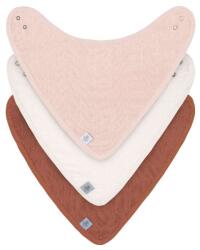 Lassig Лигавник-бандана Lassig - Muslin, 3 броя, Powder Pink (4042183427683) - ozone